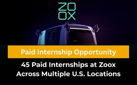 Zoox Invites Applications for 45 Paid Internship Positions across USA (Apply Now)