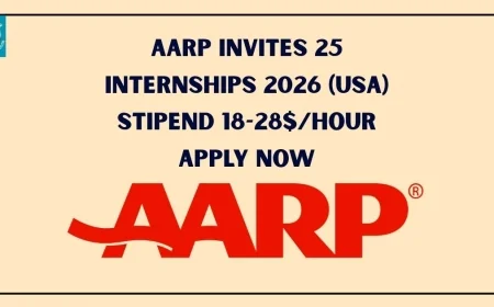 AARP Invites Applications for 25 Paid Internships in Policy, Advocacy & Communications (USA)