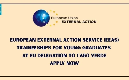 European External Action Service (EEAS) Traineeships for Young Graduates at the EU Delegation to Cabo Verde
