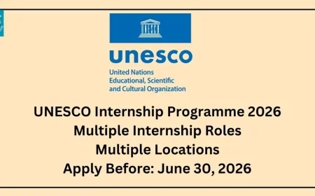 UNESCO Internship Programme 2026: Your Gateway to a Global Career in Diplomacy and Development