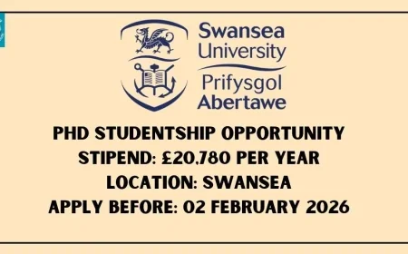 Swansea University Offers Fully Funded PhD Studentship in AI for Paediatric Healthcare [Computer Science] (Stipend £20,780 per year)