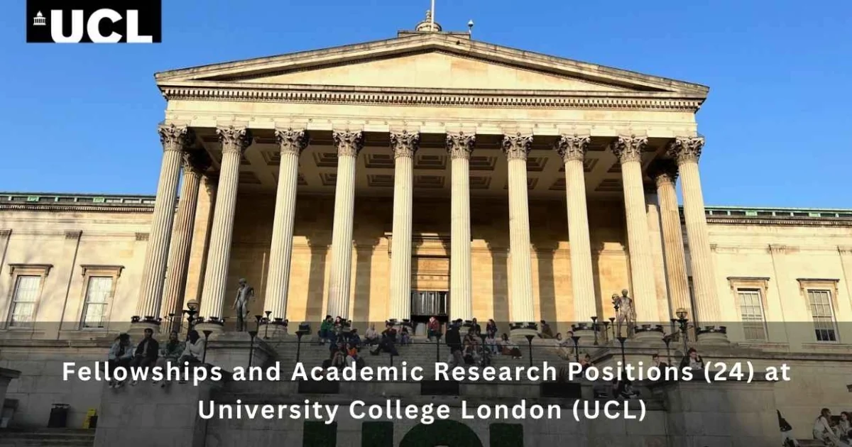 Position 24 Fellowships and Academic Research Positions (24) at University College ...