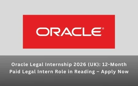 Oracle Legal Internship 2026 (UK): 12-Month Paid Legal Intern Role in Reading – Apply Now