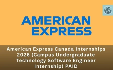 American Express Canada Internship Opportunities 2026