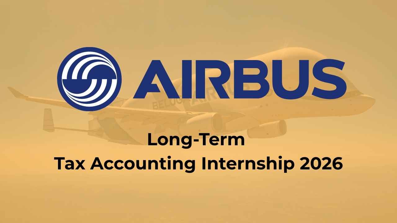 Airbus Long-Term Tax Accounting Internship 2026