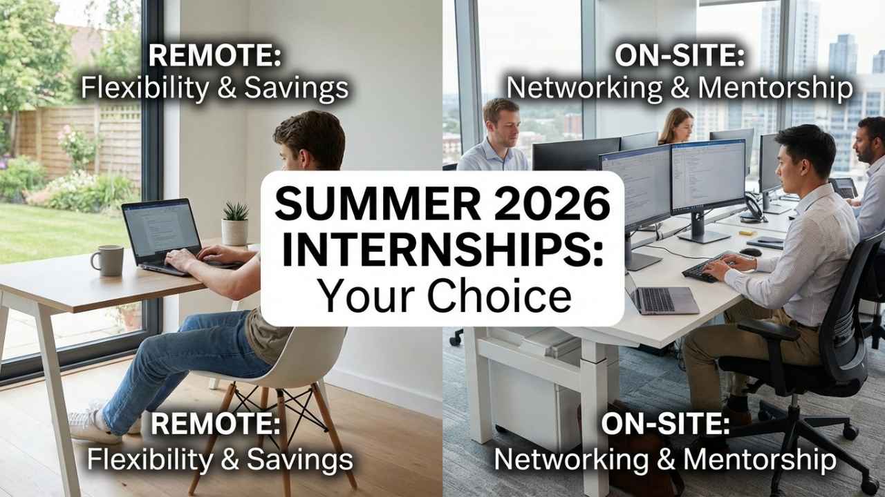 Remote vs. On-Site Summer 2026 Internships: The Ultimate Salary, Skills & Survival Guide