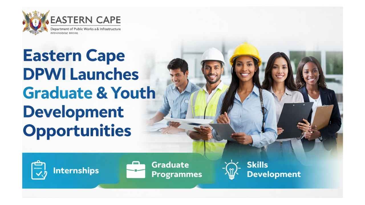 Eastern Cape DPWI Announces 2026 Graduate and Internship Training Opportunities