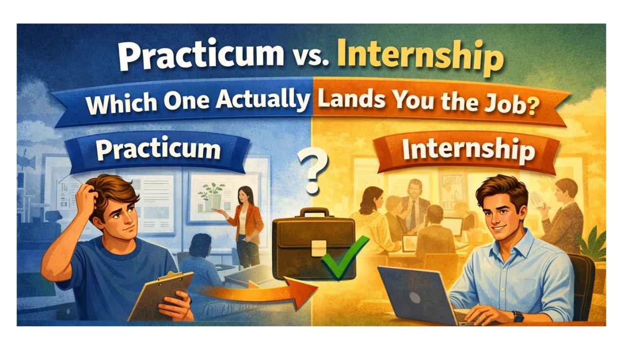 Practicum vs. Internship – Which One Actually Lands You the Job?